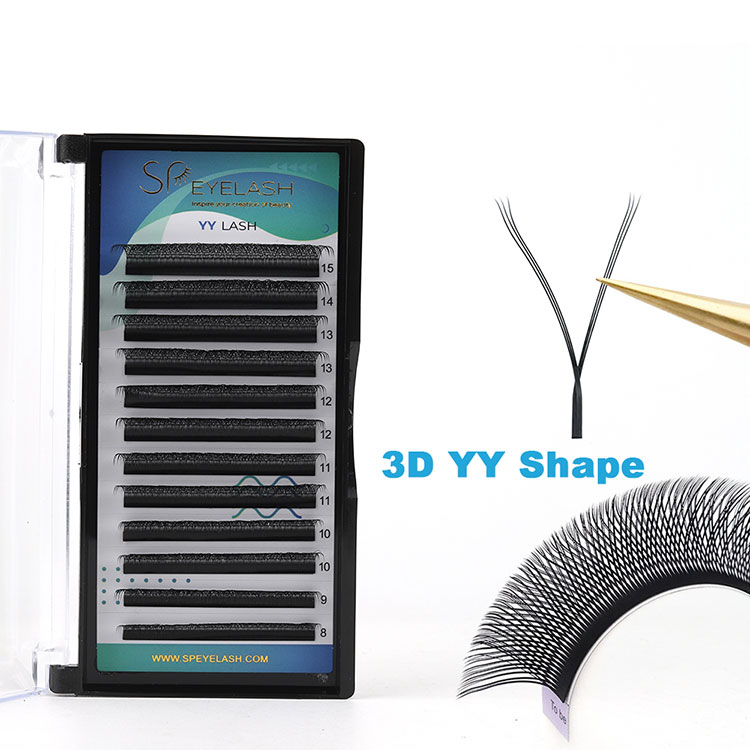 3D YY кірпік ұзартулары